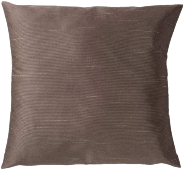 Lustre Cushion - Chocolate - 50 x 50cm 
